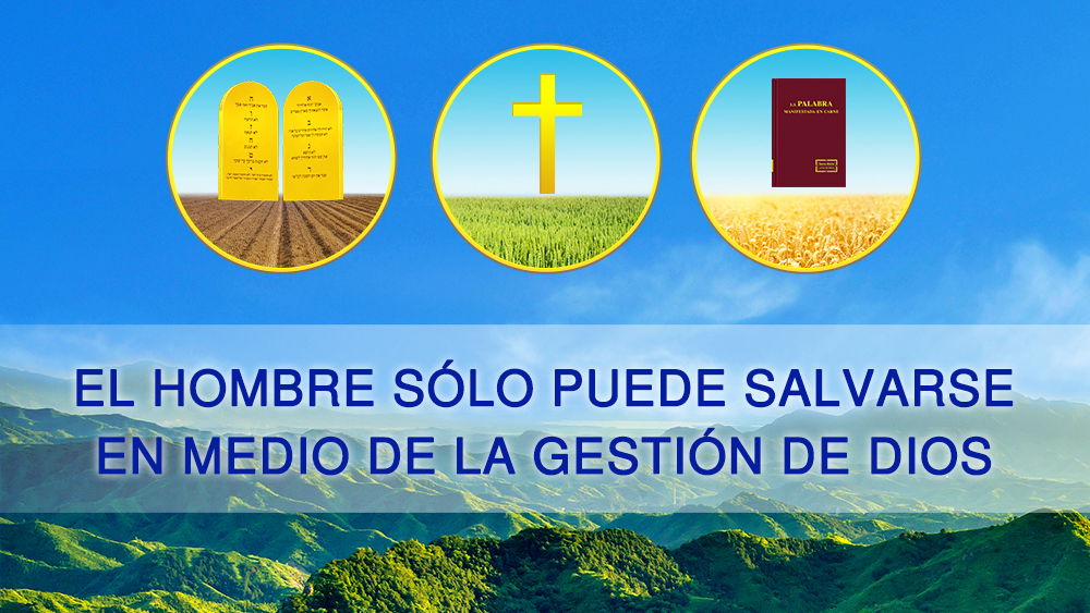 El hombre sólo puede salvarse en medio de la gestión de Dios