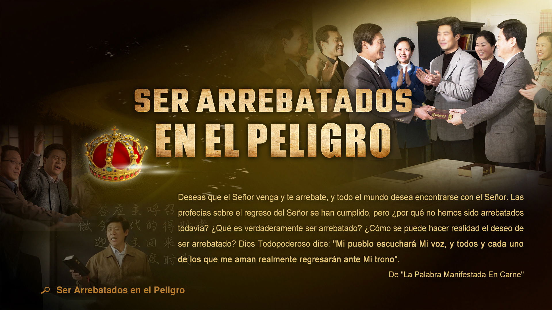 Película cristiana completa | "Ser arrebatados en el peligro" ¿Serás arrebatado antes del desastre?