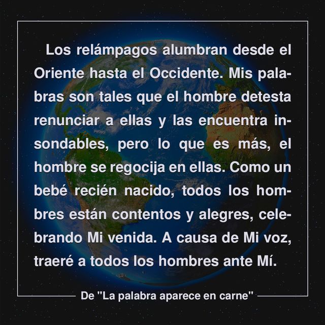 Repique de siete truenos: profetizando que el evangelio del reino se extenderá por todo el universo