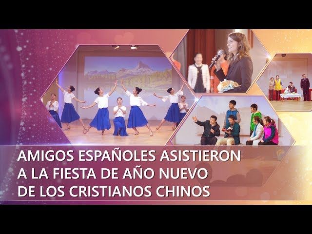 Amigos españoles asistieron a la fiesta de Año Nuevo de los cristianos chinos