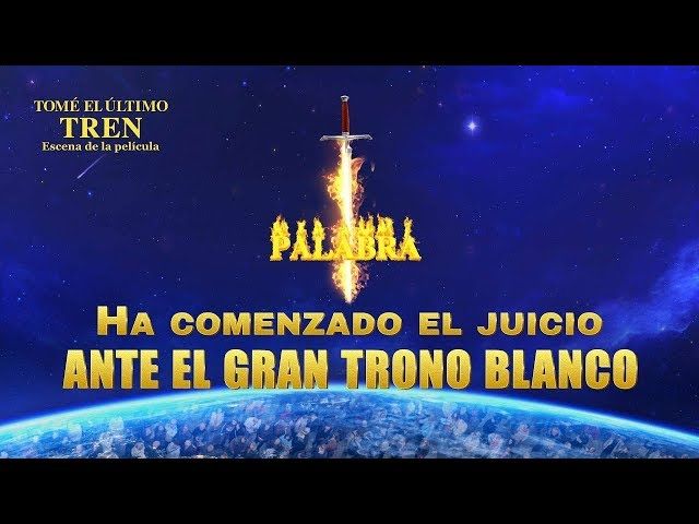 Película evangélica "El último tren" Escena 3 - Ha comenzado el juicio ante el gran trono blanco