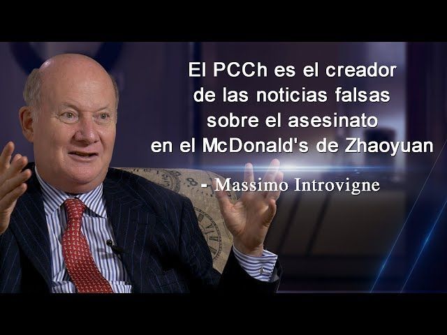 El PCCh crea las noticias falsas sobre el asesinato en el McDonald's de Zhaoyuan: Massimo Introvigne