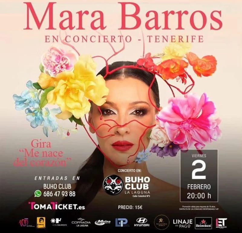 MARA BARROS EN CONCIERTO "TENERIFE"