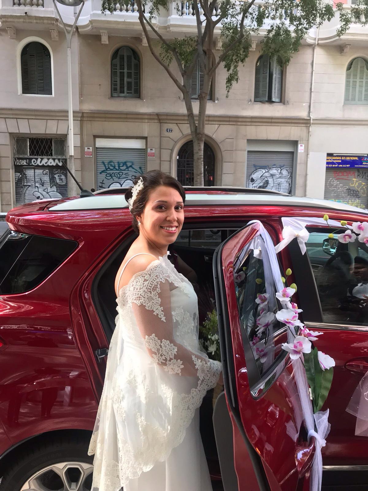 Recogido de boda.