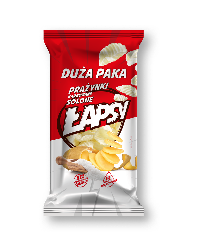 Łapsy prażynki naturalne 110g