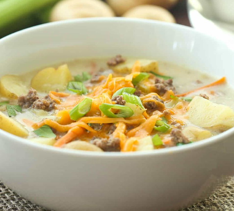 Cheeseburger Soup