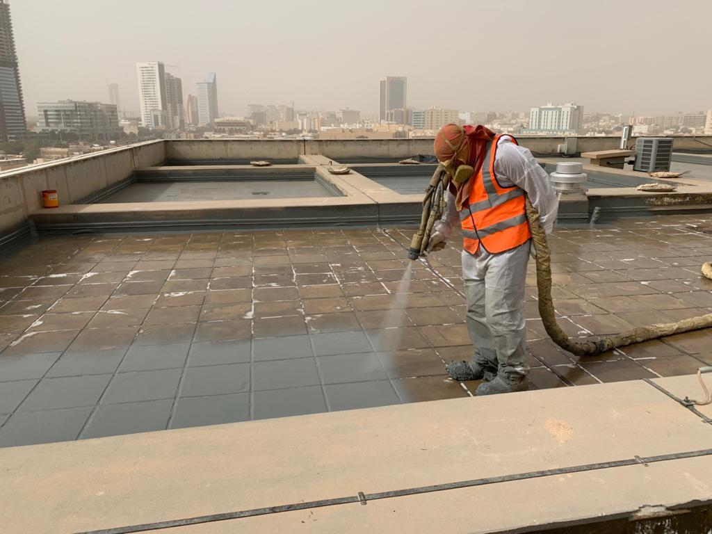 polyurea for roof waterproofing