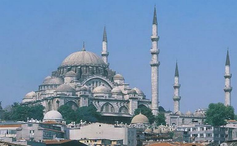 مسجد سليمان القانوني   suleymaniye mosque