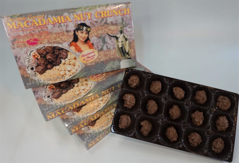 Milk Chocolate covered Macadamia Nut Crunch 5 oz.