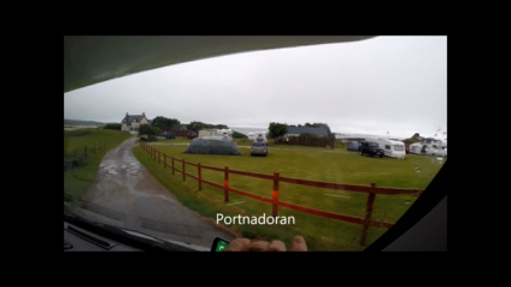 Portnadoran site and beaches