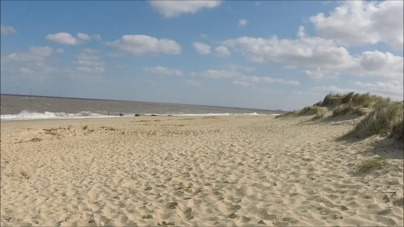Caister beach