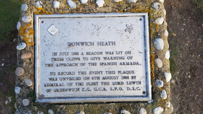 Dunwich heath beach car park