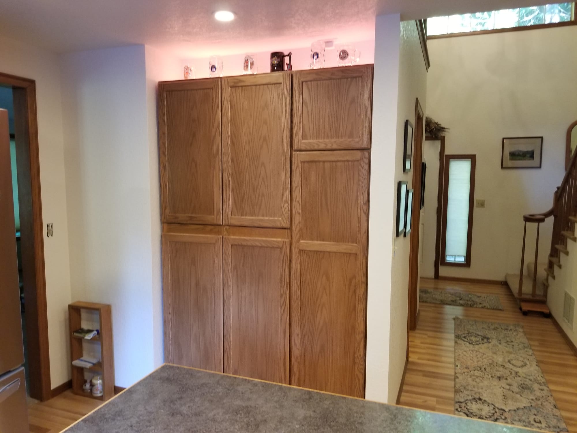 Pantry cabinets after New doors