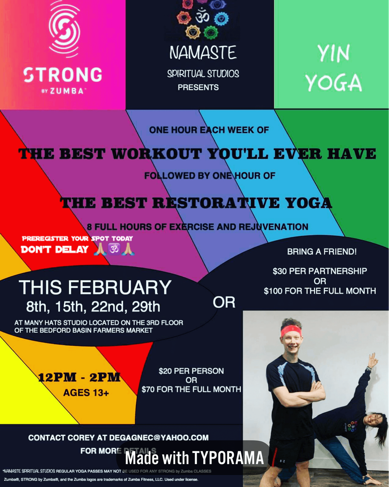 Strong By Zumba and Yin