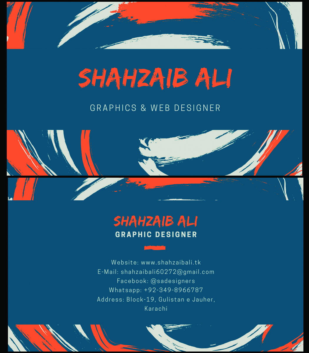 New Visiting Card Design