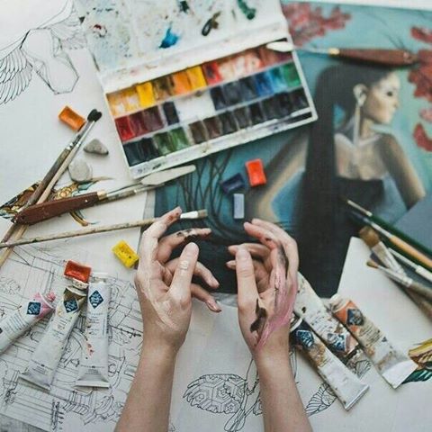 فوضى الرسامين أجمل فوضى قد تشاهدها