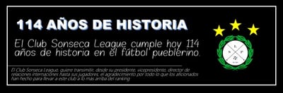 114 años de momentos históricos del Club Sonseca League