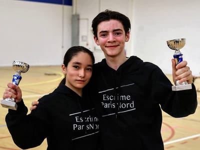 Deux fois vice-champion M15 de Paris