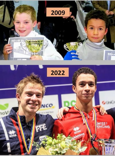 C'est une belle histoire d'escrime