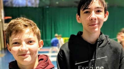 Louis-Arthur and Baptiste in the semifinals.