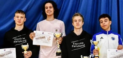 First event - first podium