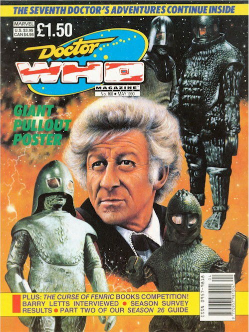 April 12, 1990: In all good newsagents - Doctor Who Magazine #160