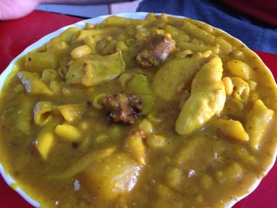 Abichuelas con macarrones