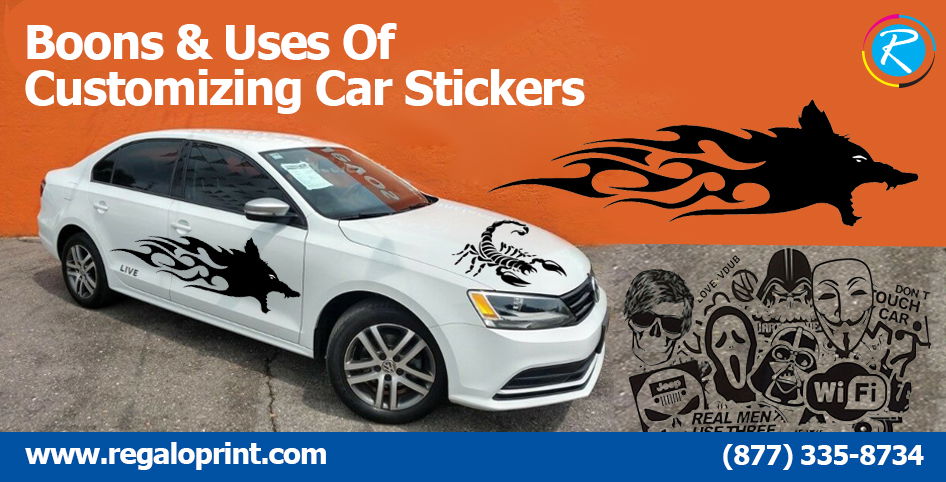 Boons & Uses of Custom Car Stickers