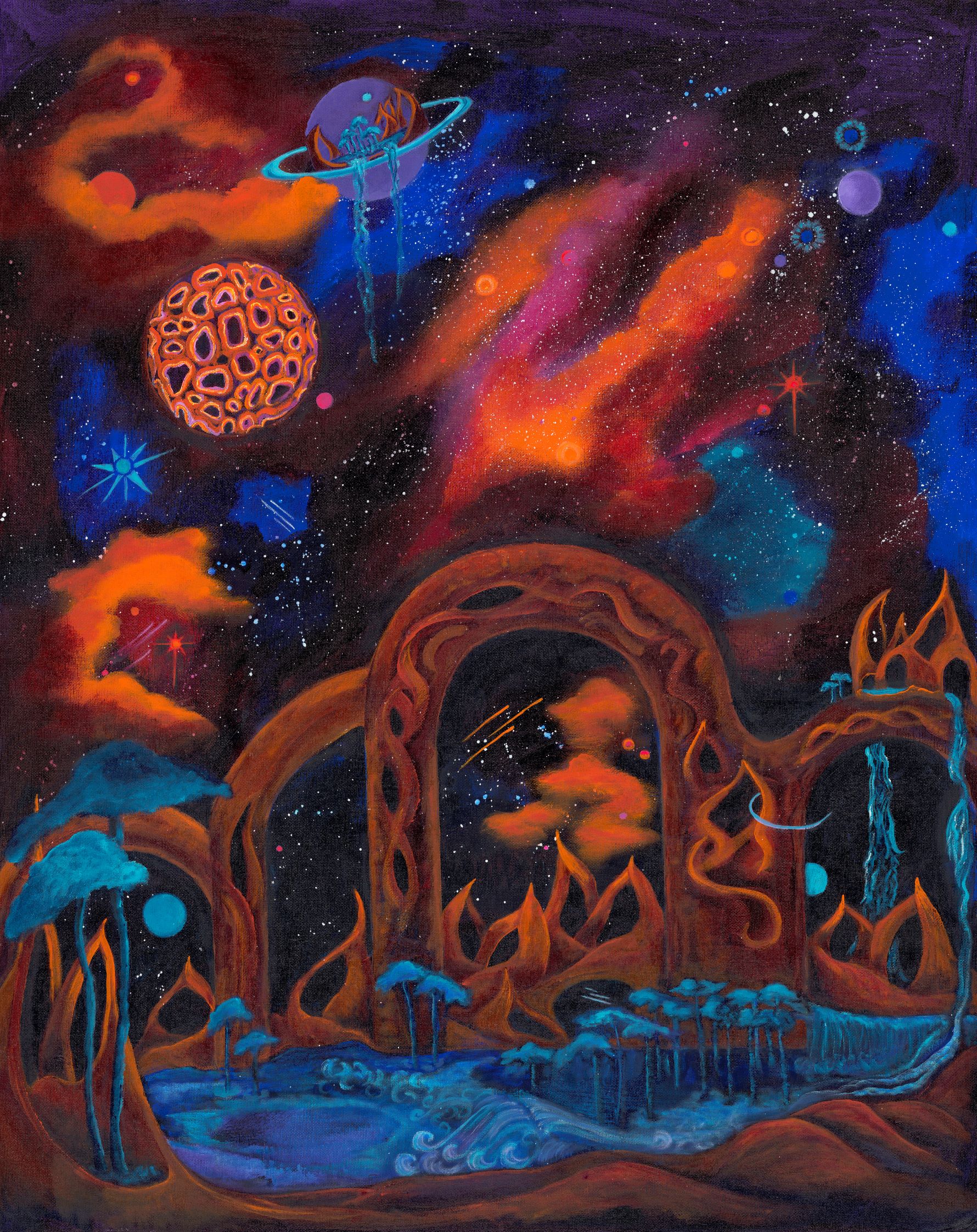 Extraterrestrial baches on cosmic shores