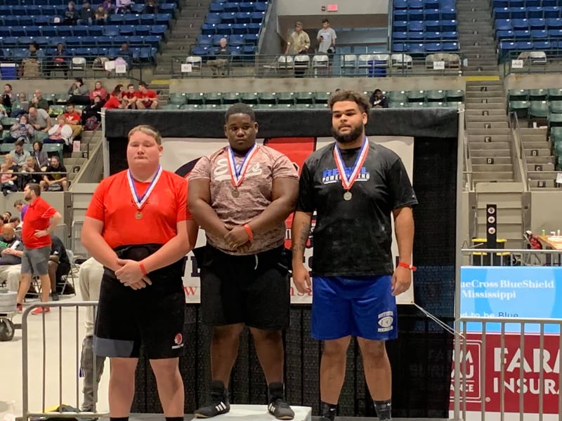 PelahatchIe Powerlifting Team place in Championships