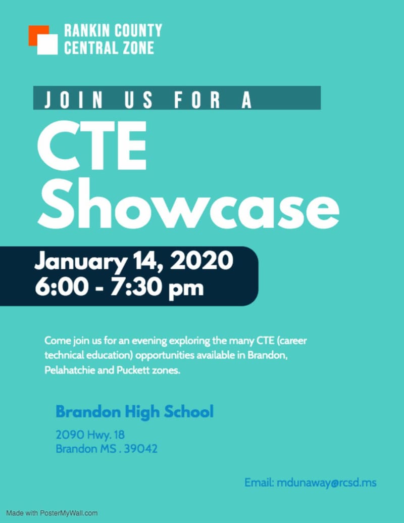 CTE Showcase at Brandon High School