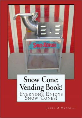 SNOW CONE: VENDING BOOK!