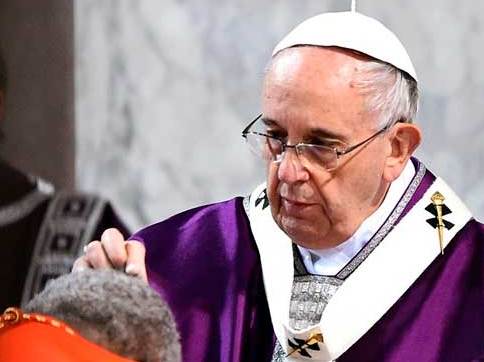 Homilía del Papa Francisco en la Misa del Miércoles de Ceniza