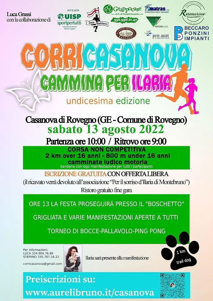 Corricasanova/Cammina per Ilaria