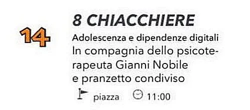 8 Chiacchiere: Adolescenza e dipendenze digitali