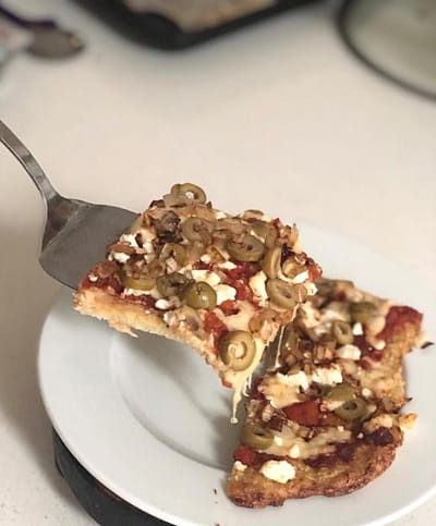 פיצה מבצק כרובית