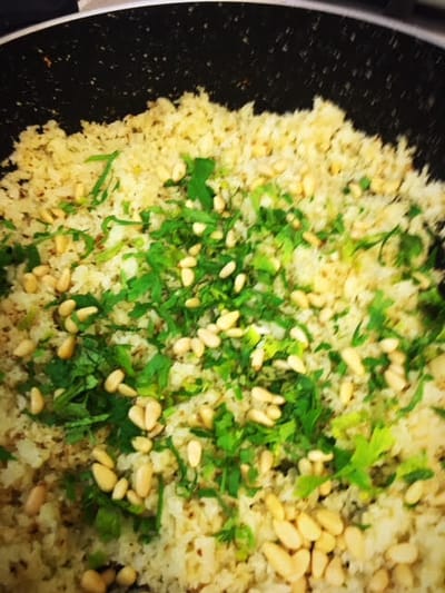 כרובית כמו אורז