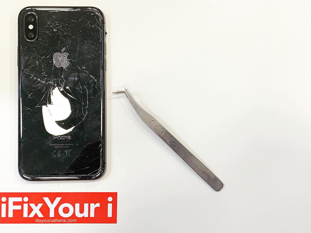 Επισκευή iPhone X Αντικατάσταση πίσω κρυστάλλου