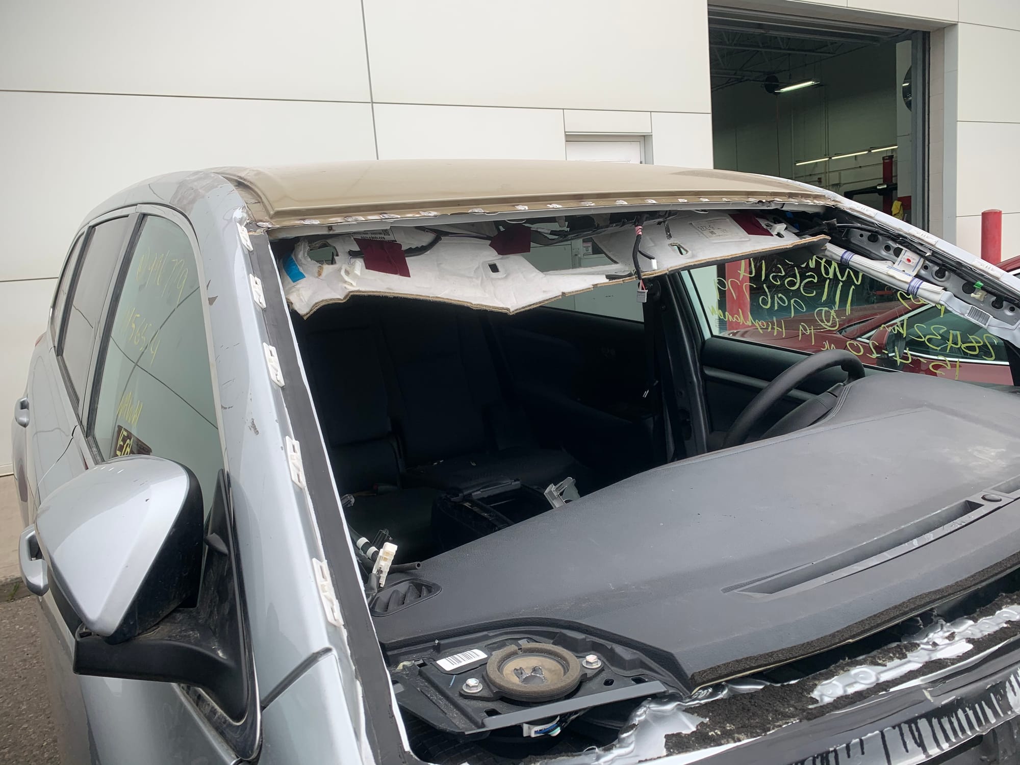 Traditional body shop repair