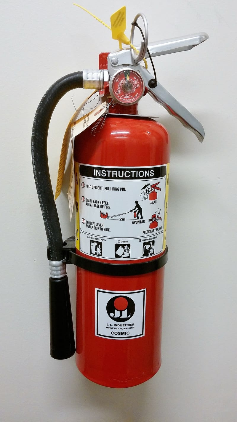 FIRE EXTINGUISHERS