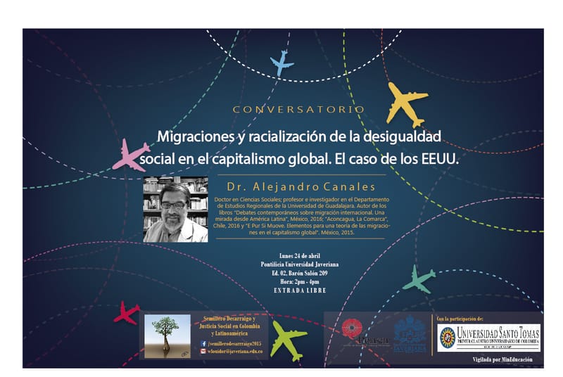 4to conversatorio "Migraciones y racialización de la desigualdad social en el capitalismo global. El caso de EEUU"