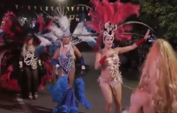 La fiesta de la familia; Carnavales en el Parque Municipio de Lomas  .