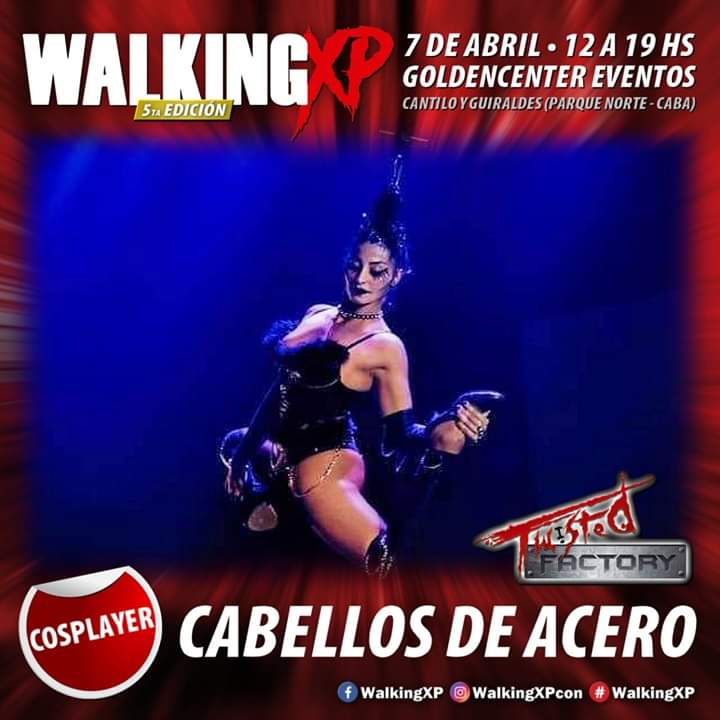 La Dama de los cabellos de acero se presentará en el Walking XP.
