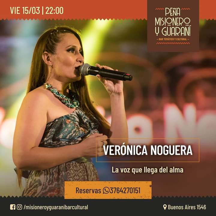 Verónica Noguera, un show único.