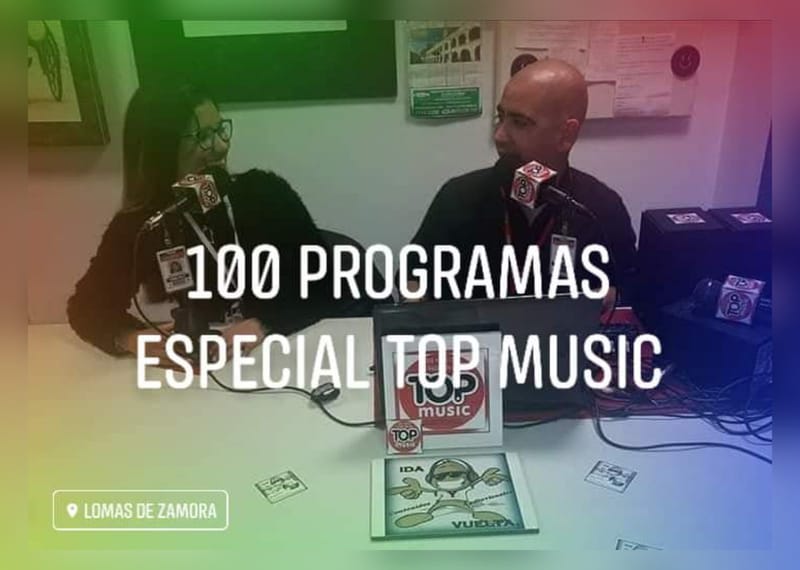 Preparate a festejas los 100 Programas. Top Music.