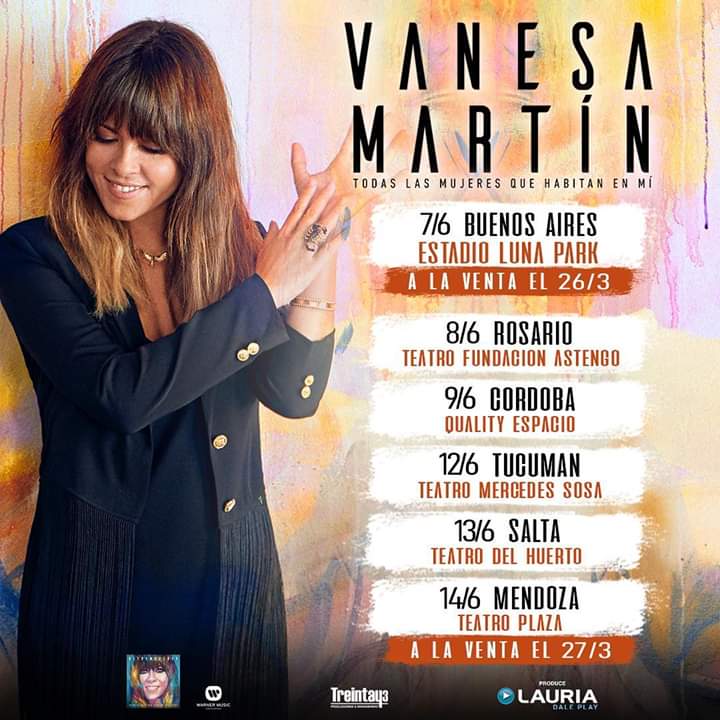 Vanesa Martín, gira 2019.