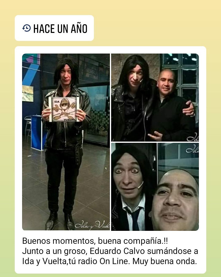 Buenos momentos compartidos con excelentes Artistas!!