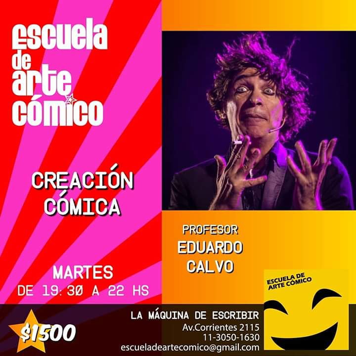 Escuela de arte cómico te espera.