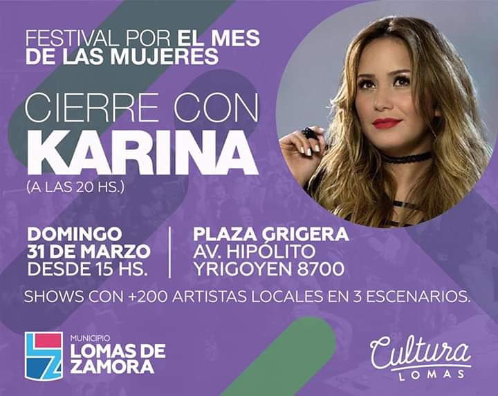 Festival por el mes de Las Mujeres