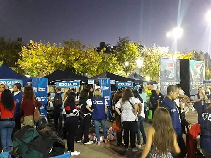 Expo-Salud. Festejando el Día Mundial de la Salud.